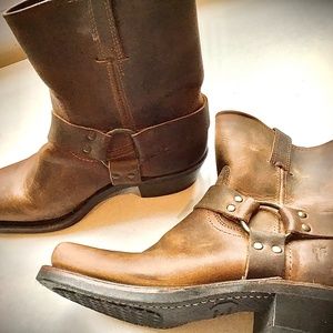 Frye 8r Harness Boots, Like New